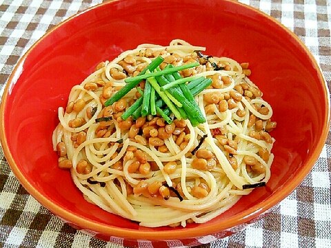 お茶漬けの素で簡単納豆パスタ レシピ 作り方 By あ ち0024 楽天レシピ お茶漬けの素で簡単納豆パスタ レシピ 作り方 By あ ち0024 楽天レシピ